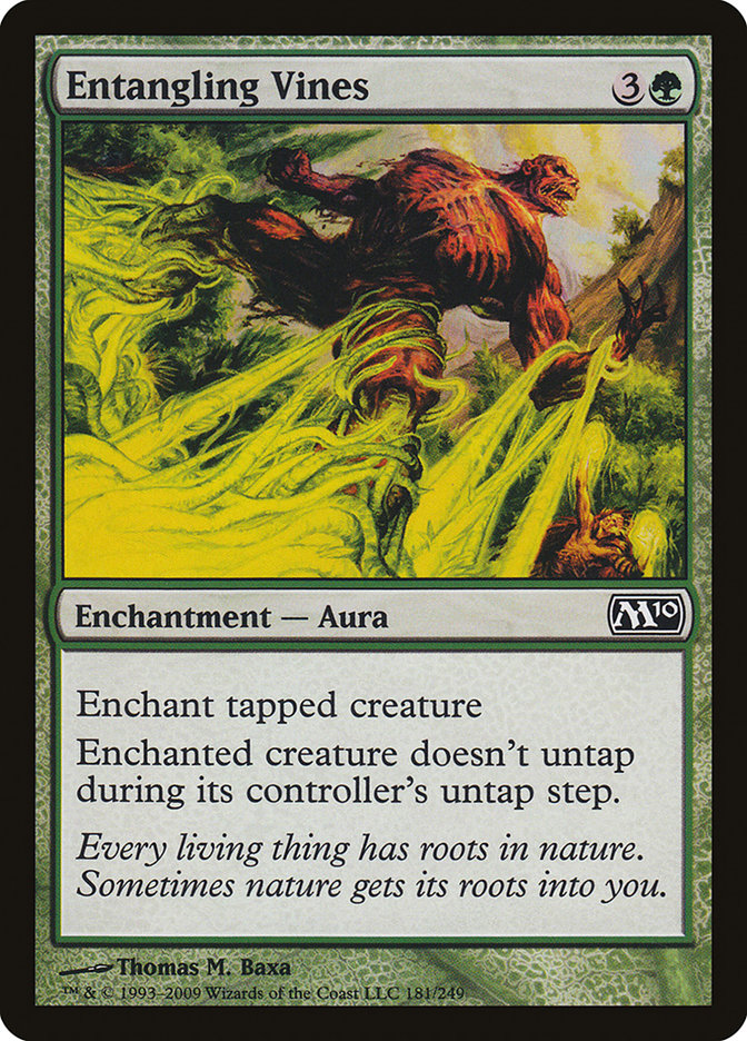 Entangling Vines [Magic 2010] | Boutique FDB TCG