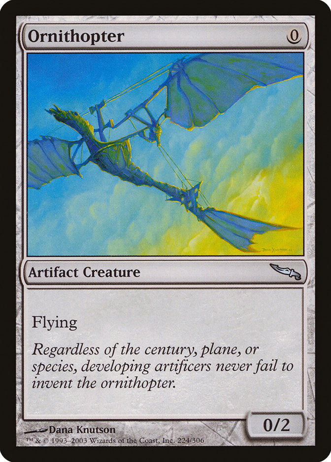 Ornithopter [Mirrodin] | Boutique FDB TCG