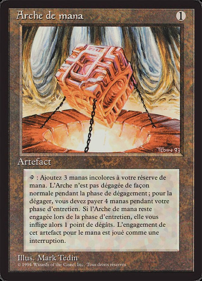 Mana Vault [Foreign Black Border] | Boutique FDB TCG