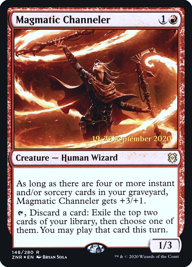 Magmatic Channeler [Zendikar Rising Prerelease Promos] | Boutique FDB TCG