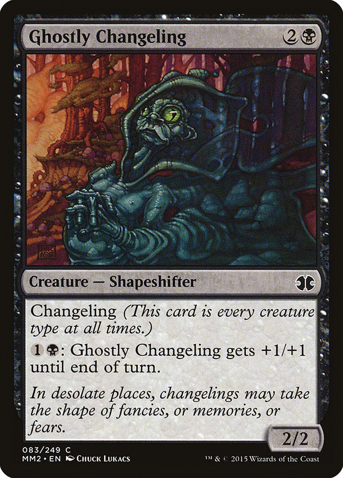 Ghostly Changeling [Modern Masters 2015] | Boutique FDB TCG