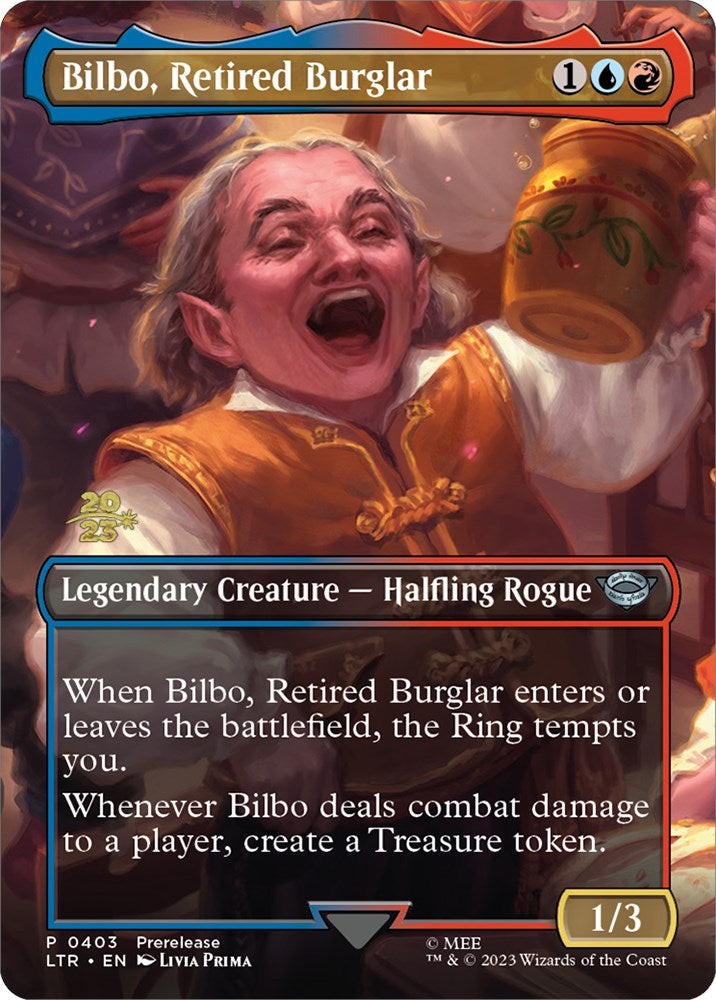 Bilbo, Retired Burglar [The Lord of the Rings: Tales of Middle-Earth Prerelease Promos] | Boutique FDB TCG