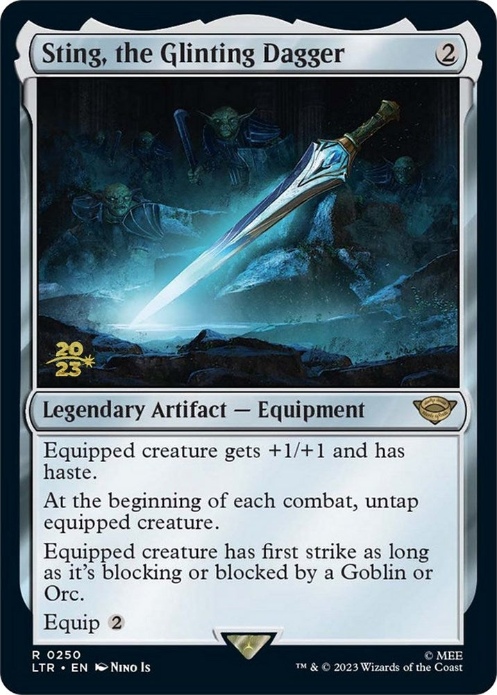 Sting, the Glinting Dagger [The Lord of the Rings: Tales of Middle-Earth Prerelease Promos] | Boutique FDB TCG