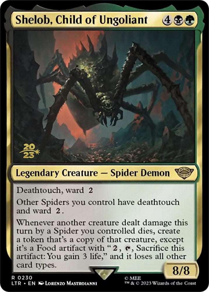 Shelob, Child of Ungoliant [The Lord of the Rings: Tales of Middle-Earth Prerelease Promos] | Boutique FDB TCG