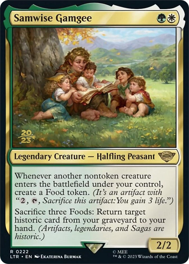 Samwise Gamgee [The Lord of the Rings: Tales of Middle-Earth Prerelease Promos] | Boutique FDB TCG