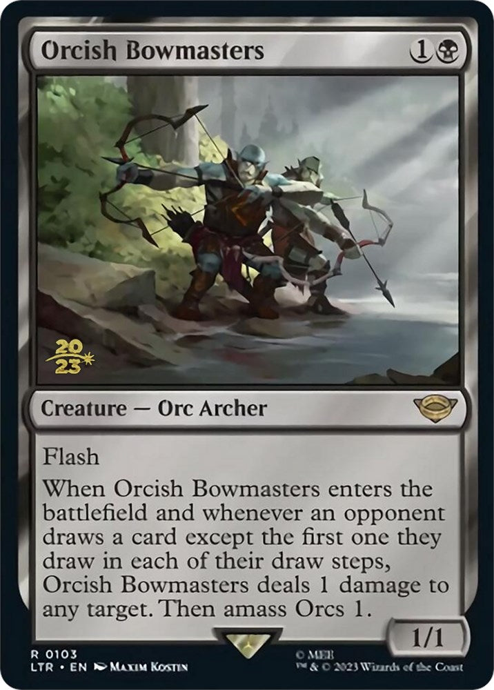 Orcish Bowmasters [The Lord of the Rings: Tales of Middle-Earth Prerelease Promos] | Boutique FDB TCG