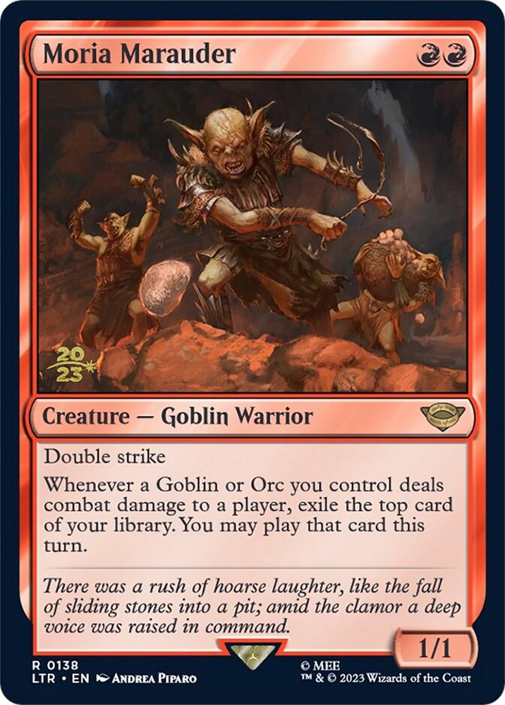 Moria Marauder [The Lord of the Rings: Tales of Middle-Earth Prerelease Promos] | Boutique FDB TCG