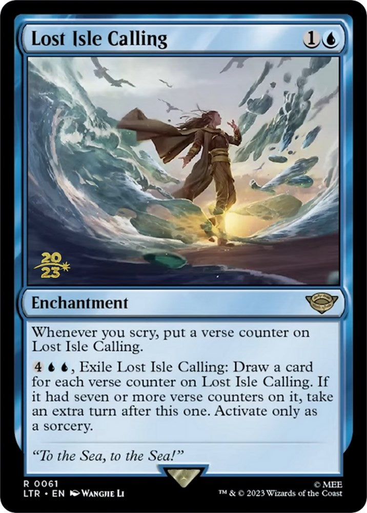 Lost Isle Calling [The Lord of the Rings: Tales of Middle-Earth Prerelease Promos] | Boutique FDB TCG