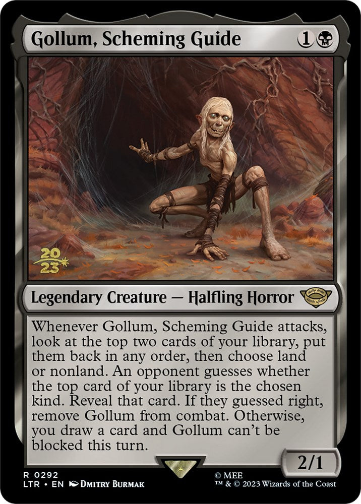 Gollum, Scheming Guide [The Lord of the Rings: Tales of Middle-Earth Prerelease Promos] | Boutique FDB TCG