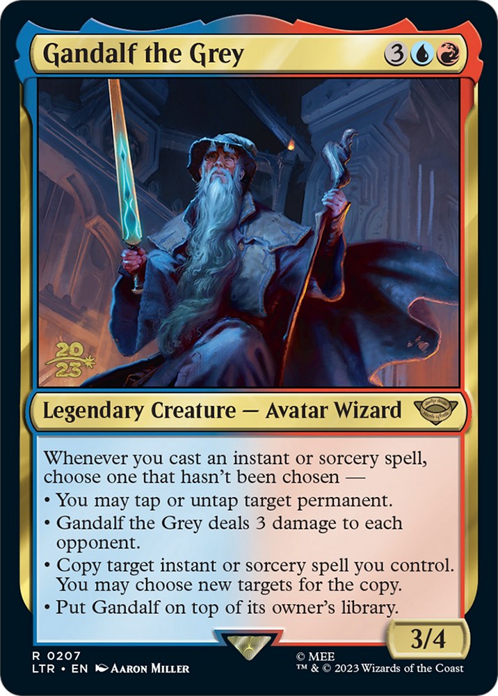 Gandalf the Grey [The Lord of the Rings: Tales of Middle-Earth Prerelease Promos] | Boutique FDB TCG