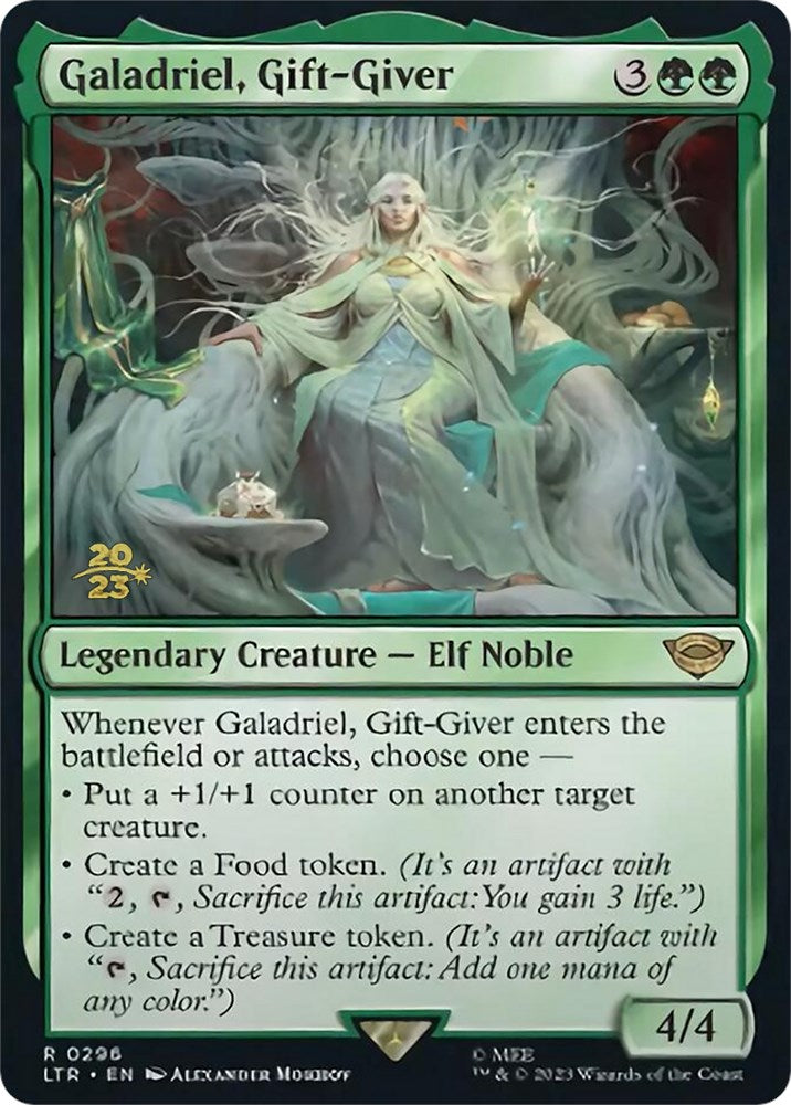 Galadriel, Gift-Giver [The Lord of the Rings: Tales of Middle-Earth Prerelease Promos] | Boutique FDB TCG