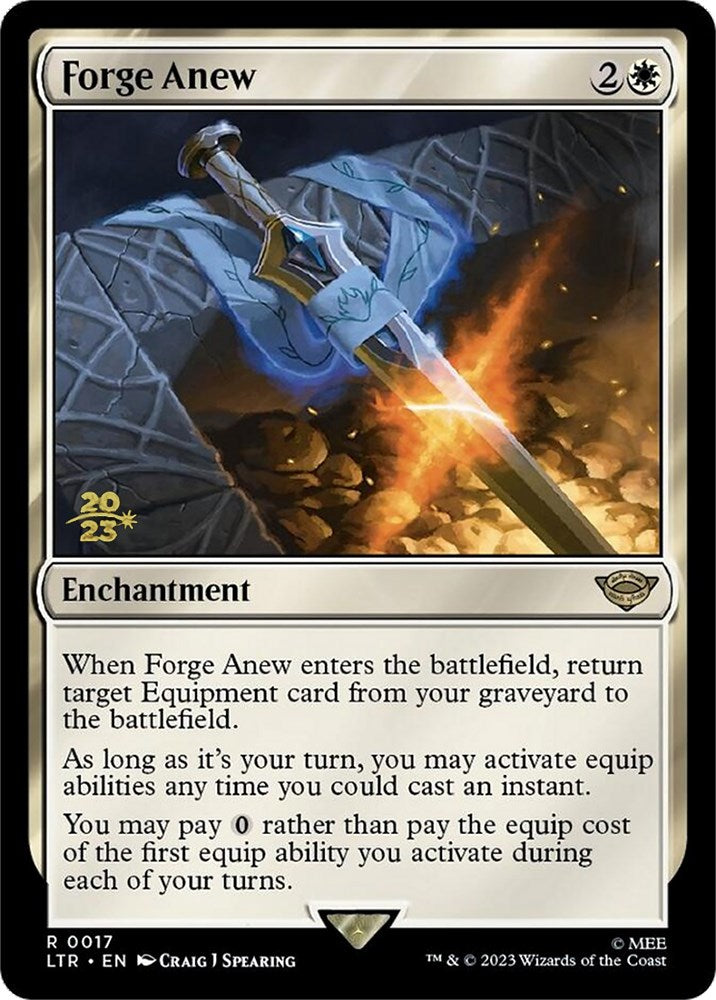 Forge Anew [The Lord of the Rings: Tales of Middle-Earth Prerelease Promos] | Boutique FDB TCG