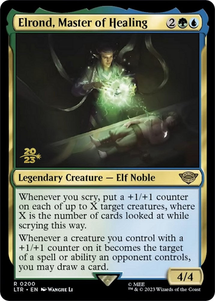 Elrond, Master of Healing [The Lord of the Rings: Tales of Middle-Earth Prerelease Promos] | Boutique FDB TCG