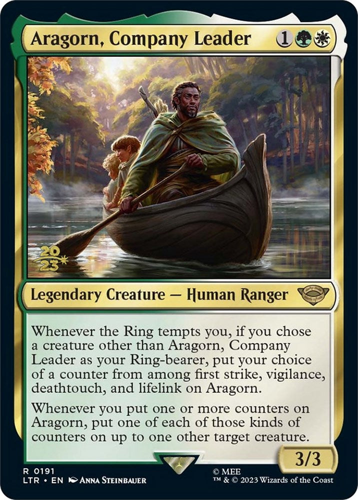 Aragorn, Company Leader [The Lord of the Rings: Tales of Middle-Earth Prerelease Promos] | Boutique FDB TCG