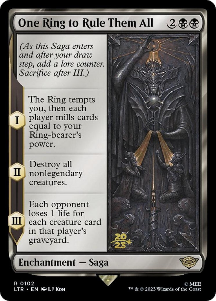 One Ring to Rule Them All [The Lord of the Rings: Tales of Middle-Earth Prerelease Promos] | Boutique FDB TCG