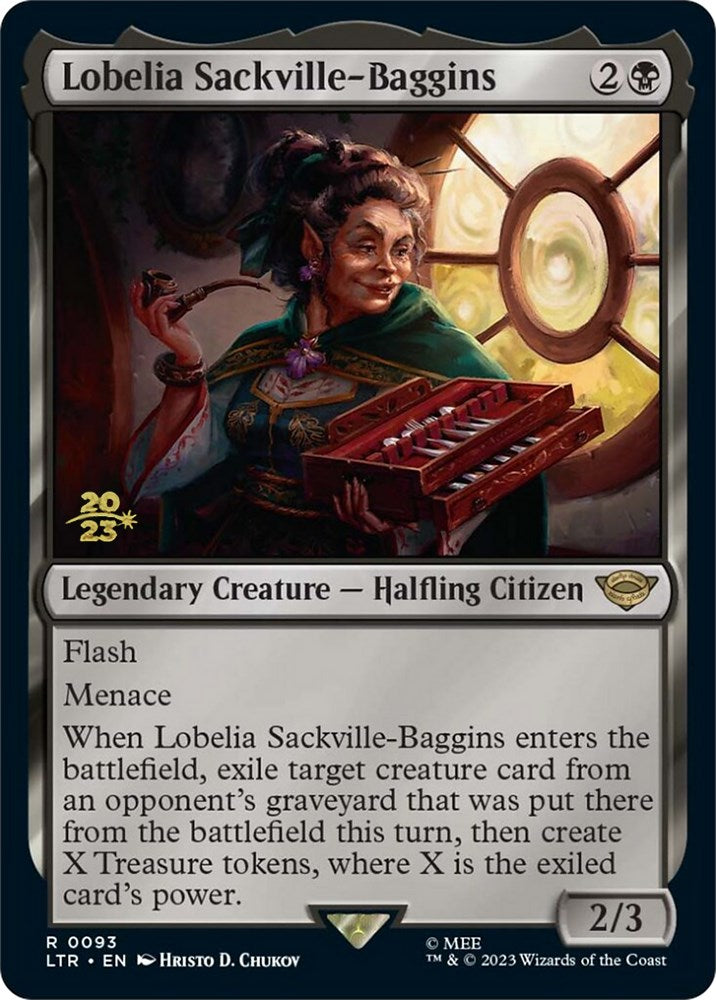 Lobelia Sackville-Baggins [The Lord of the Rings: Tales of Middle-Earth Prerelease Promos] | Boutique FDB TCG