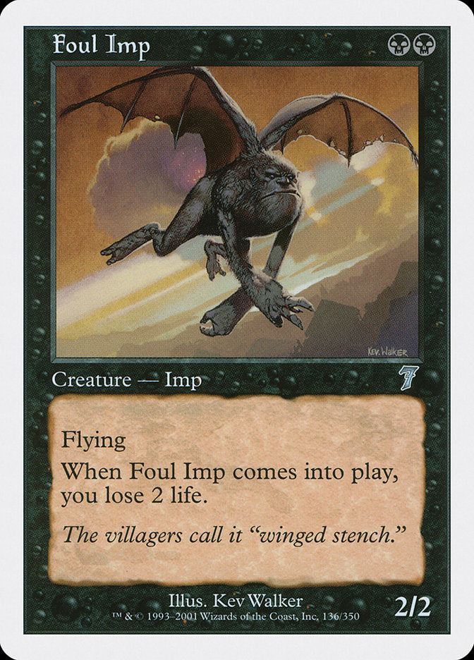 Foul Imp [Seventh Edition] | Boutique FDB TCG