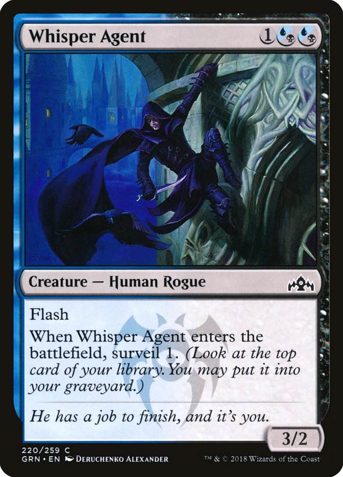 Whisper Agent [Guilds of Ravnica] | Boutique FDB TCG