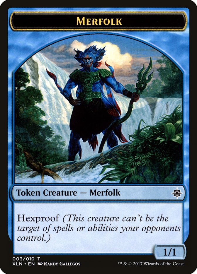 Merfolk Token [Ixalan Tokens] | Boutique FDB TCG