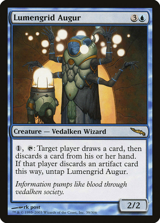 Lumengrid Augur [Mirrodin] | Boutique FDB TCG