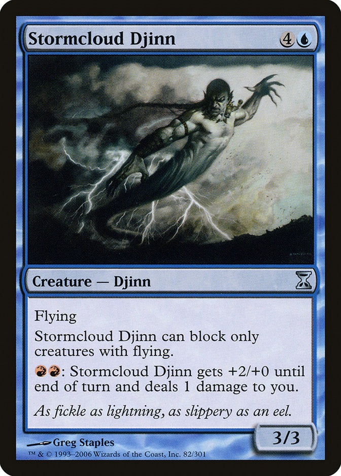 Stormcloud Djinn [Time Spiral] | Boutique FDB TCG