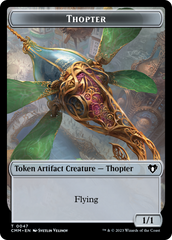 Thopter // Construct (41) Double-Sided Token [Commander Masters Tokens] | Boutique FDB TCG