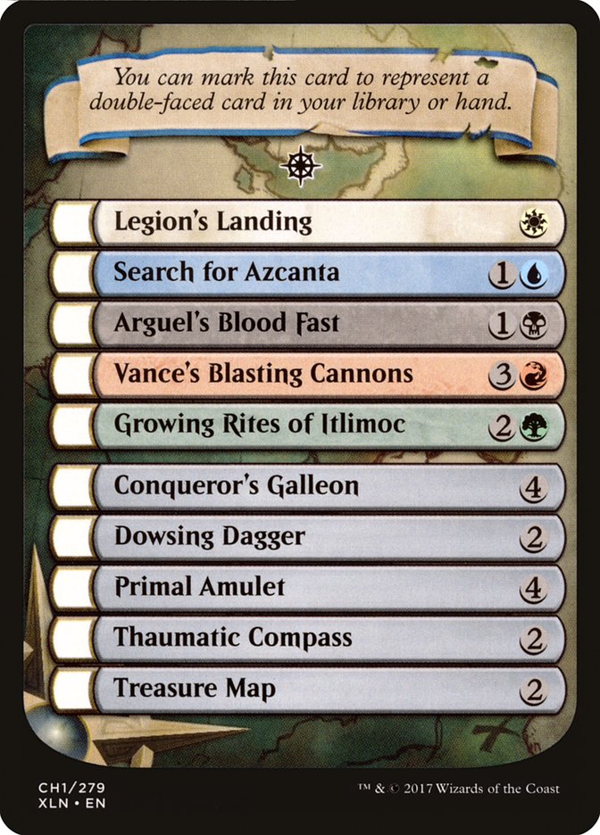 Ixalan Checklist [Ixalan Tokens] | Boutique FDB TCG