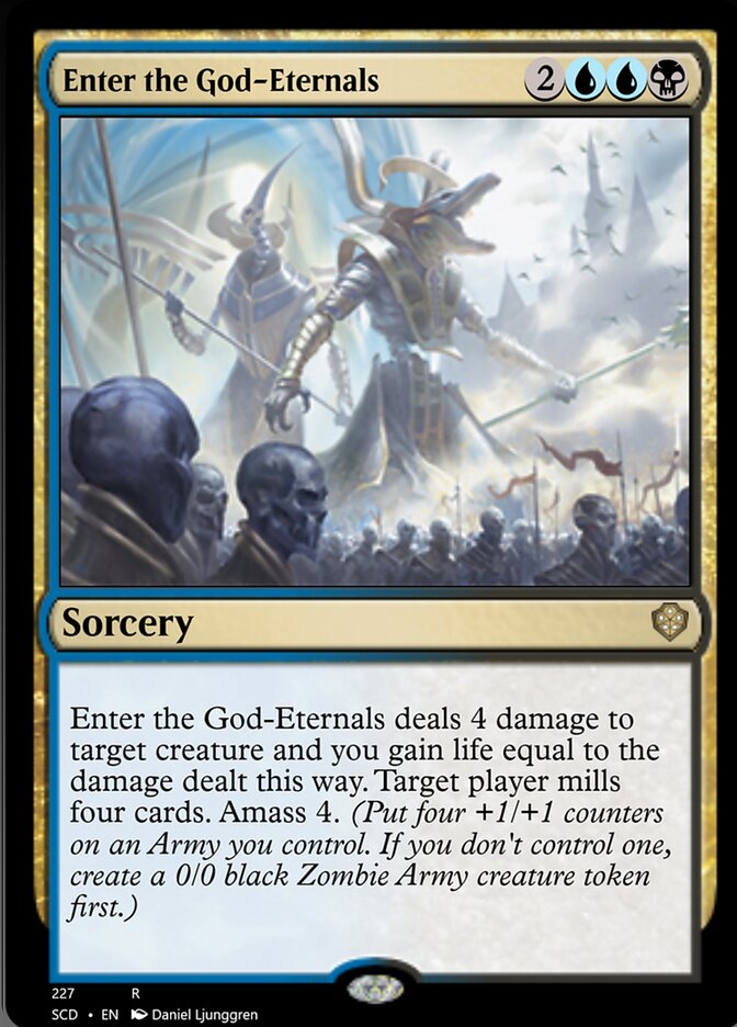 Enter the God-Eternals [Starter Commander Decks] | Boutique FDB TCG