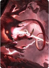 Thundering Rebuke Art Card [Zendikar Rising Art Series] | Boutique FDB TCG