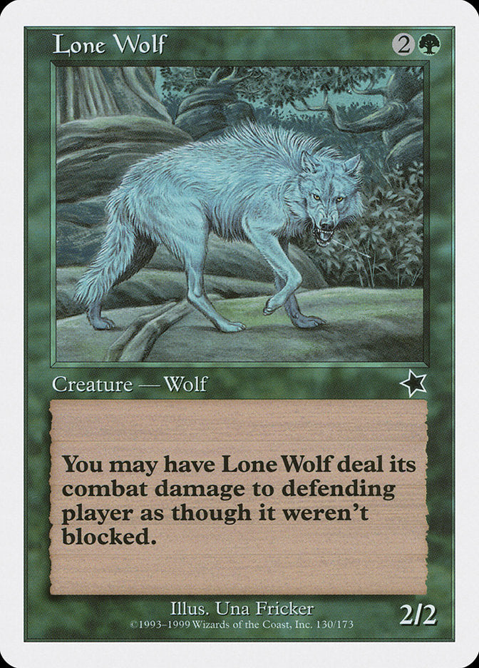 Lone Wolf [Starter 1999] | Boutique FDB TCG