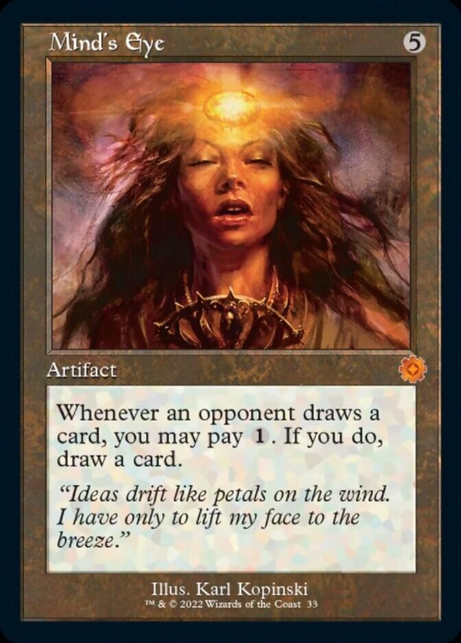 Mind's Eye (Retro) [The Brothers' War Retro Artifacts] | Boutique FDB TCG