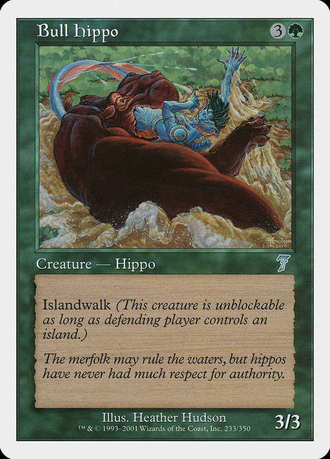 Bull Hippo [Seventh Edition] | Boutique FDB TCG