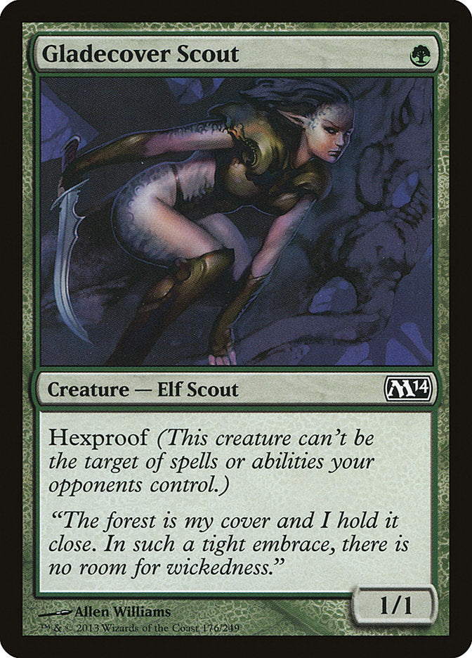 Gladecover Scout [Magic 2014] | Boutique FDB TCG