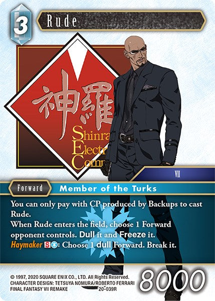 Rude [Dawn of Heroes] | Boutique FDB TCG