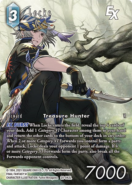 Locke EX (Full Art) [Dawn of Heroes] | Boutique FDB TCG