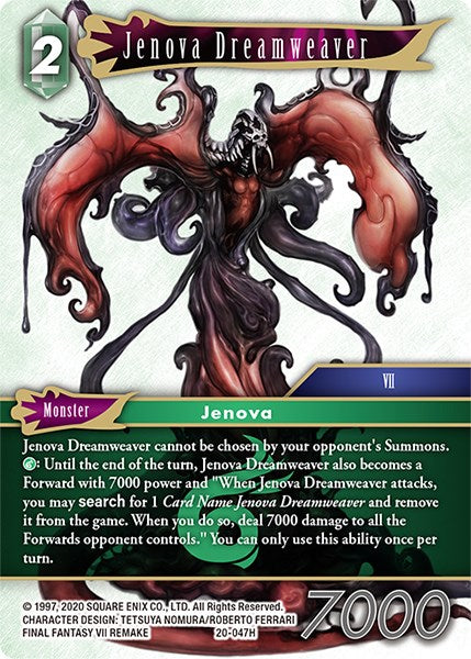 Jenova Dreamweaver [Dawn of Heroes] | Boutique FDB TCG