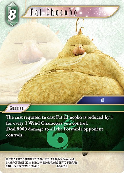 Fat Chocobo [Dawn of Heroes] | Boutique FDB TCG