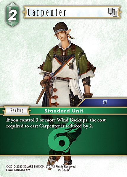 Carpenter [Dawn of Heroes] | Boutique FDB TCG