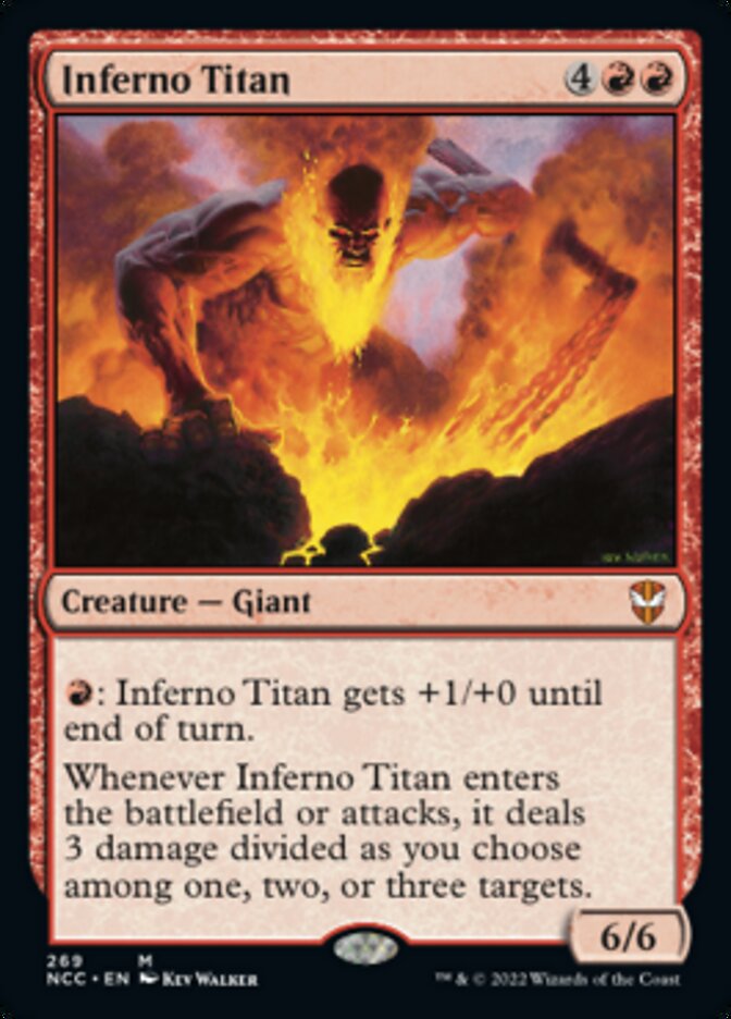 Inferno Titan [Streets of New Capenna Commander] | Boutique FDB TCG