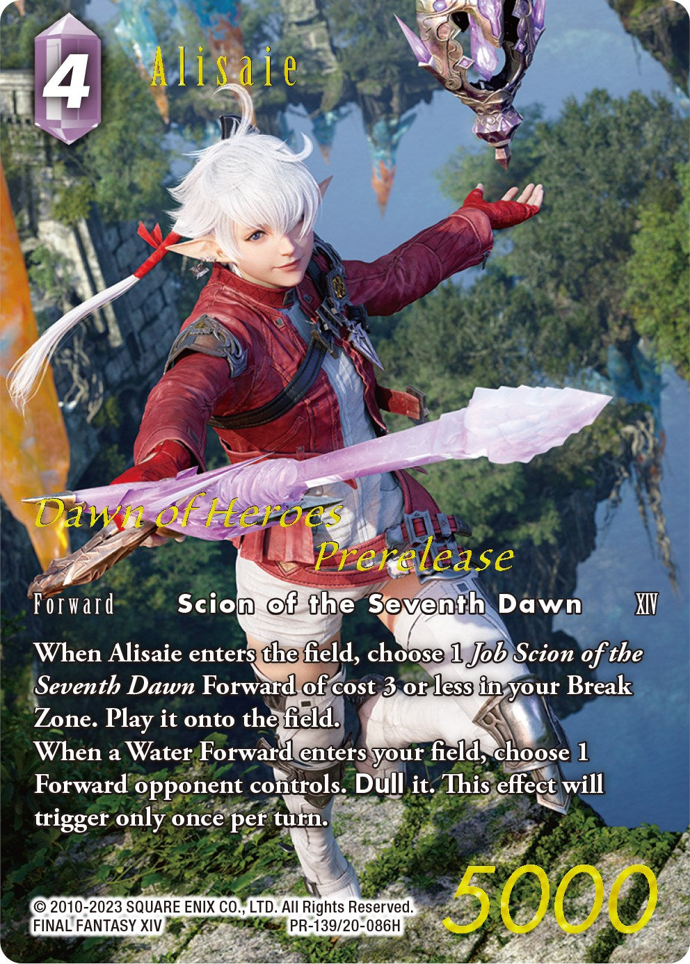 Alisaie (Prerelease Promo) [Dawn of Heroes] | Boutique FDB TCG