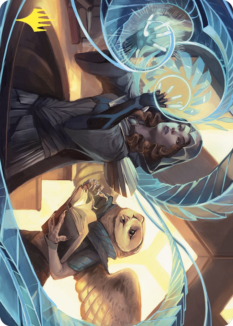Personal Tutor Art Card (Gold-Stamped) [Commander Masters Art Series] | Boutique FDB TCG