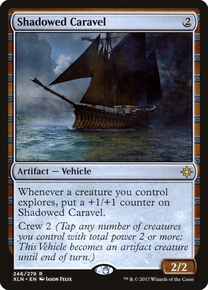 Shadowed Caravel [Ixalan] | Boutique FDB TCG