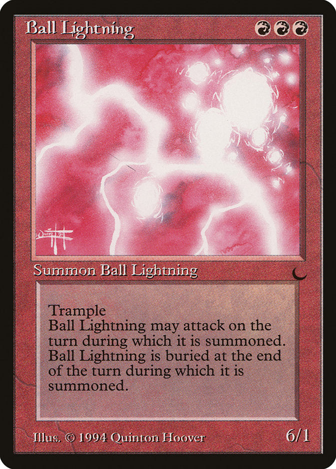 Ball Lightning [The Dark] | Boutique FDB TCG