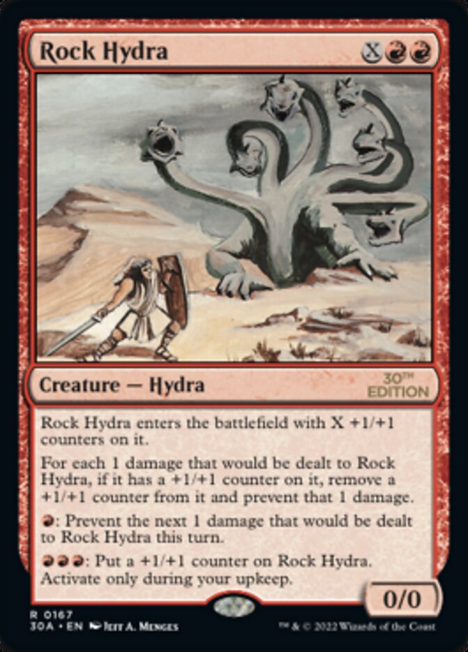 Rock Hydra [30th Anniversary Edition] | Boutique FDB TCG
