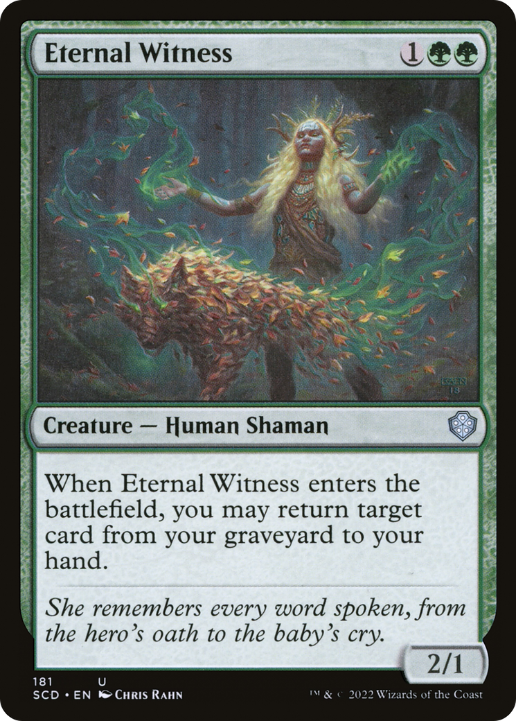 Eternal Witness [Starter Commander Decks] | Boutique FDB TCG