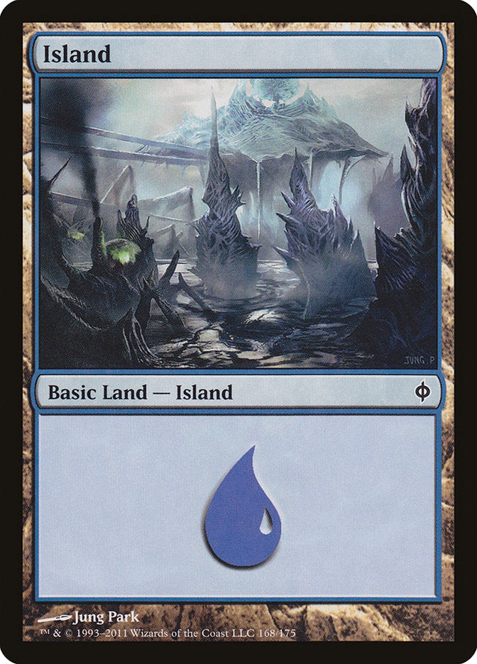 Island (168) [New Phyrexia] | Boutique FDB TCG