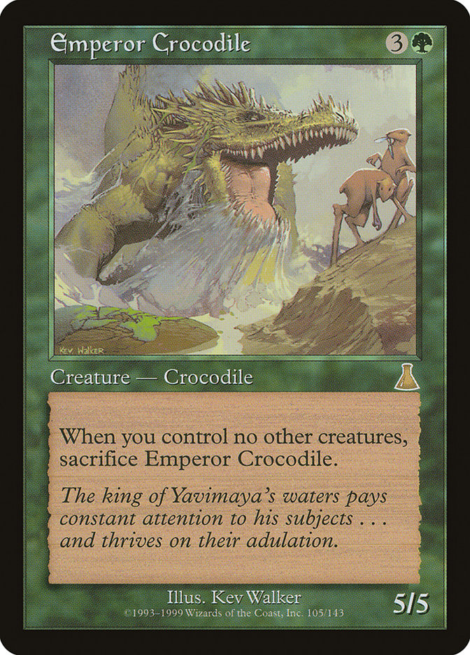 Emperor Crocodile [Urza's Destiny] | Boutique FDB TCG