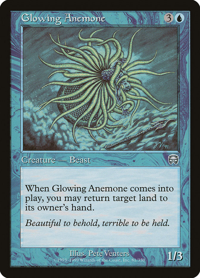 Glowing Anemone [Mercadian Masques] | Boutique FDB TCG