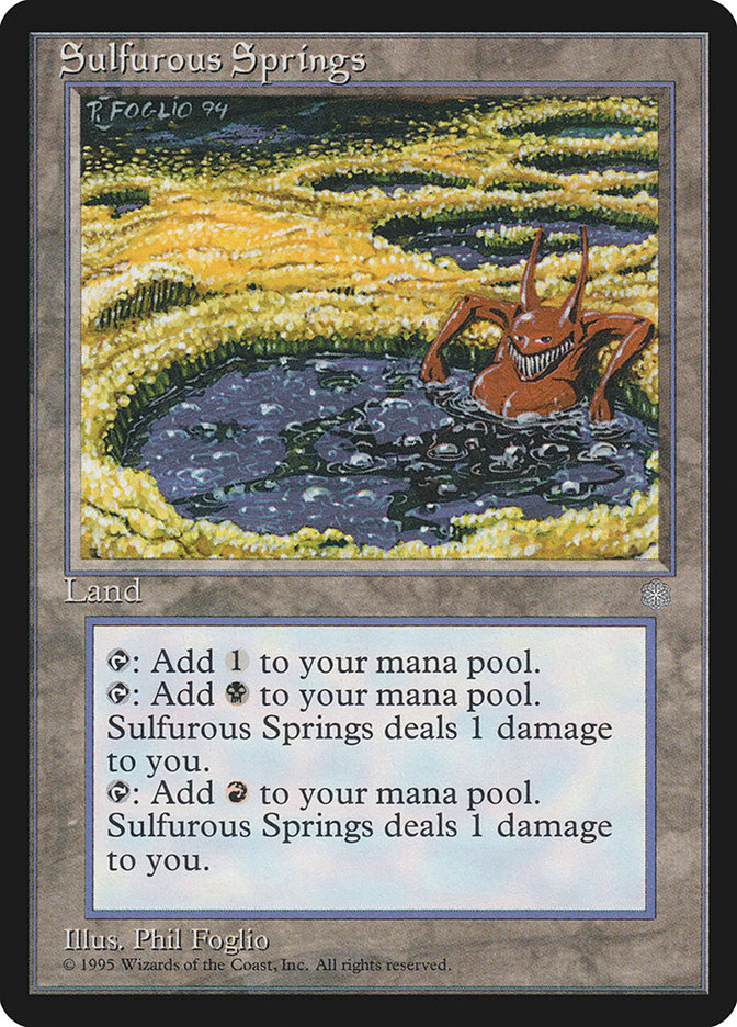 Sulfurous Springs [Ice Age] | Boutique FDB TCG