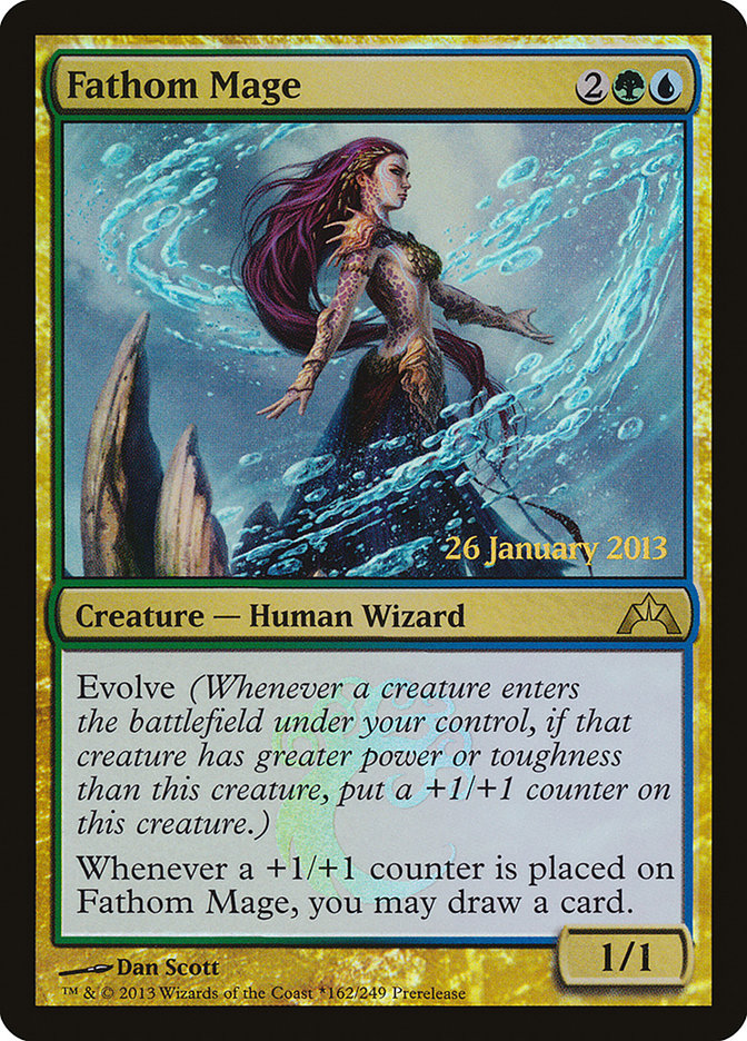 Fathom Mage [Gatecrash Prerelease Promos] | Boutique FDB TCG